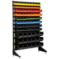 Стеллаж с пластиковыми ящиками 1501-2/6/3 CH Kombo