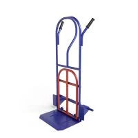 Тележка грузовая двухколесная с откидной полкой КГ 250 П (г/п 250 кг, без колёс)