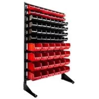 Стеллаж с пластиковыми ящиками 1501-2/4/4 CH-K