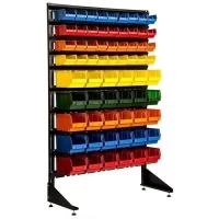 Стеллаж с пластиковыми ящиками 1501-0/4/5 Kombo