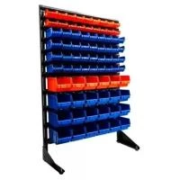 Стеллаж с пластиковыми ящиками 1501-2/4/4 S-O