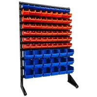 Стеллаж с пластиковыми ящиками 1501-1/6/3 S-O