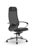 Кресло Samurai Comfort S Infinity (сетка/экокожа черная)