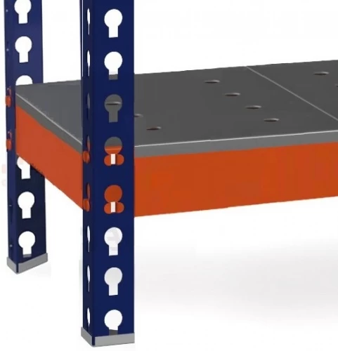 Стеллаж металлический Профи Т-130/L (2000x1845x500) P/3